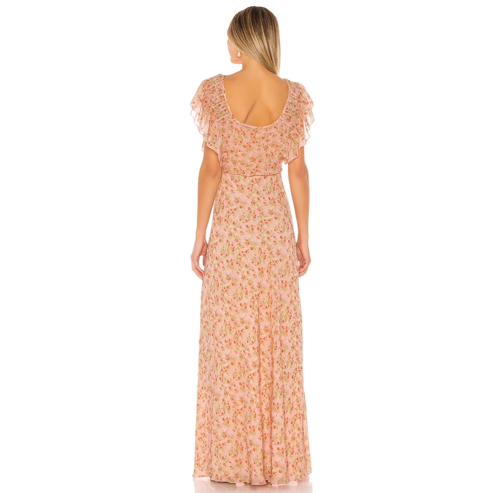 DIVINE HERITAGE Floral Maxi Dress CottageCore